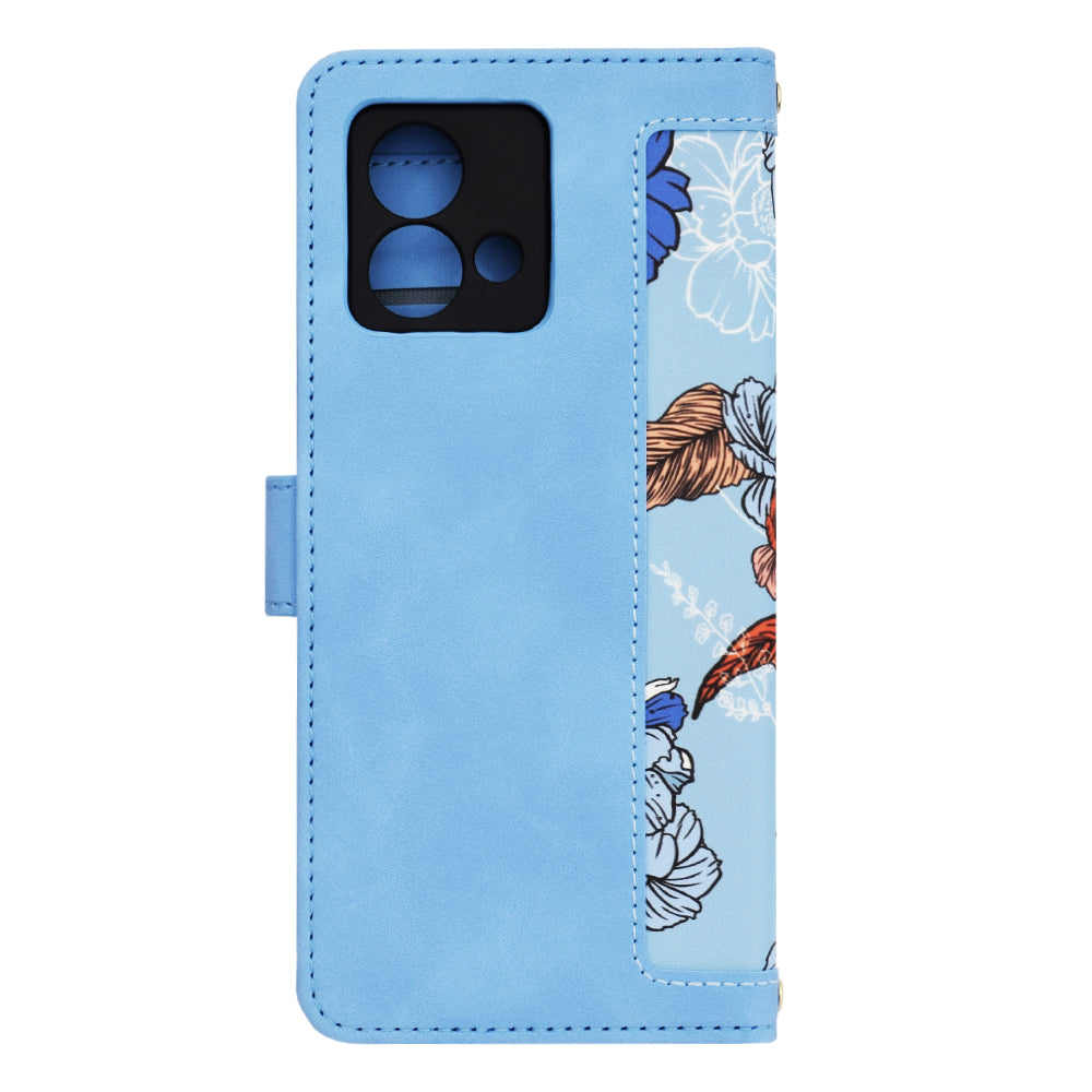 Case for Motorola Moto G84, Techsuit, FlipCraft, Blue