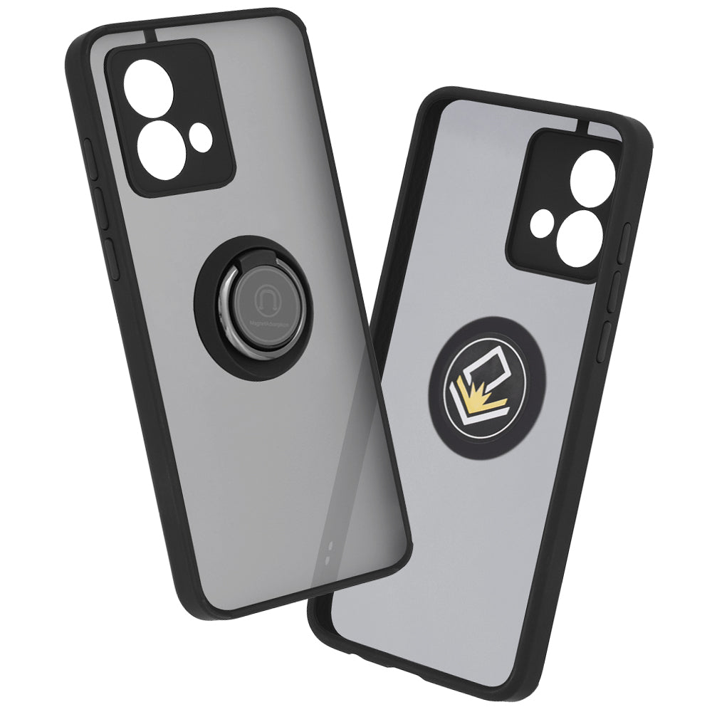 Case for Motorola Moto G84, Techsuit, Glinth, Black