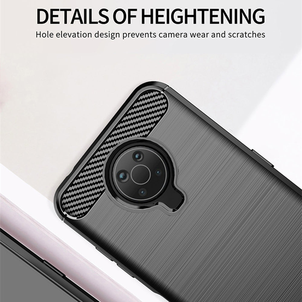 Case for Nokia G10 / G20, Techsuit, Carbon, Black