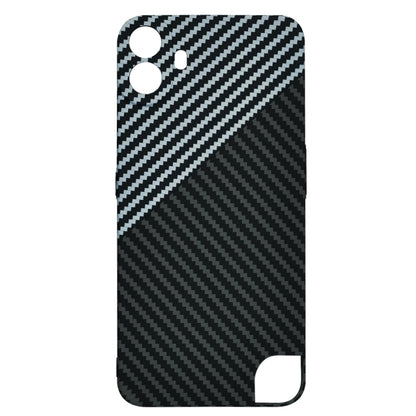 Case for Nothing CMF Phone 1, Techsuit, Carbonite FiberShell, Black Gray