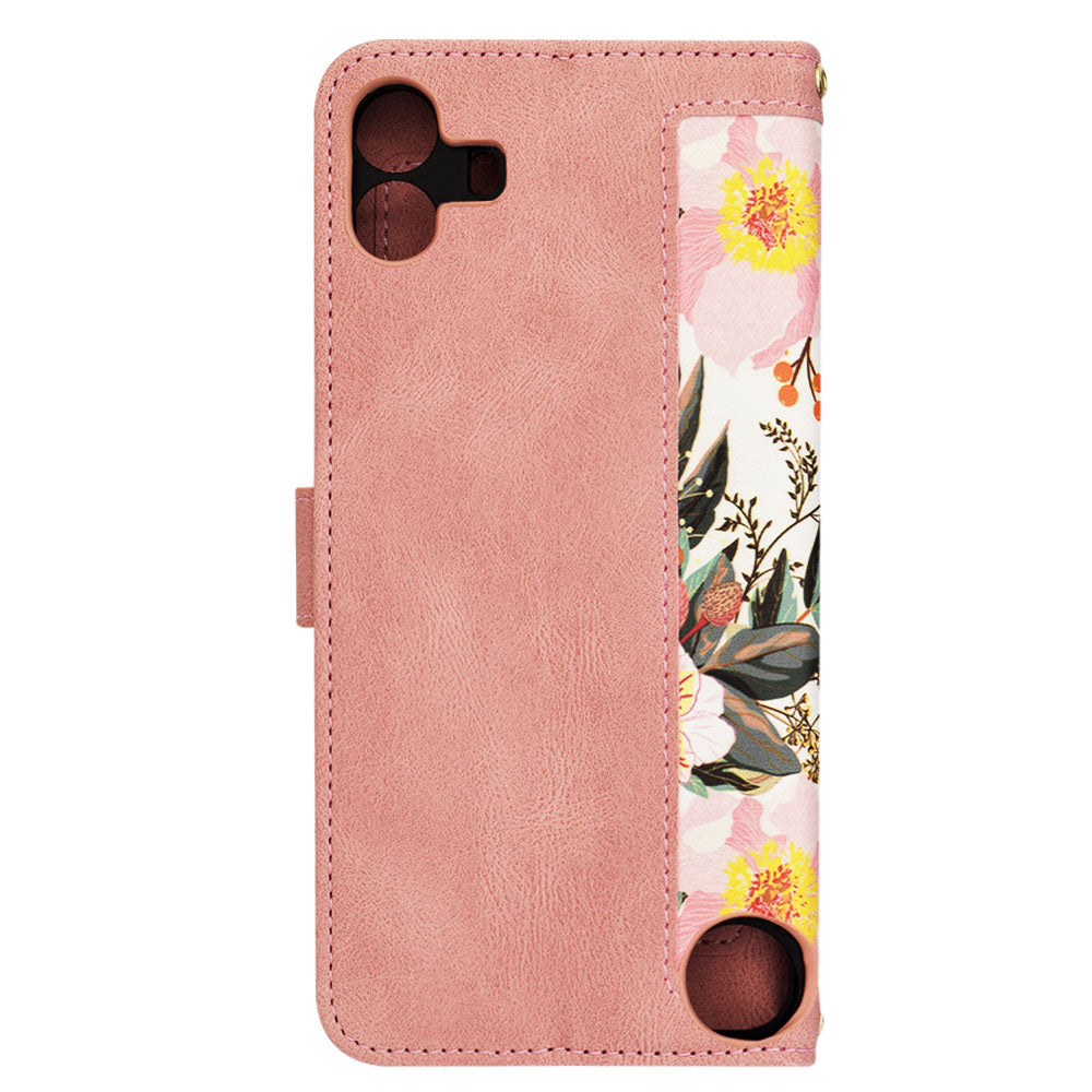 Case for Nothing CMF Phone 1, Techsuit, FlipCraft, Pink