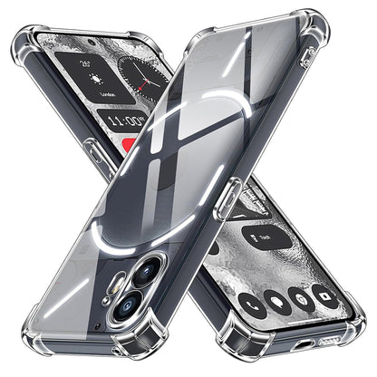 Case for Nothing Phone (2), Techsuit, Shockproof Clear, Transparent