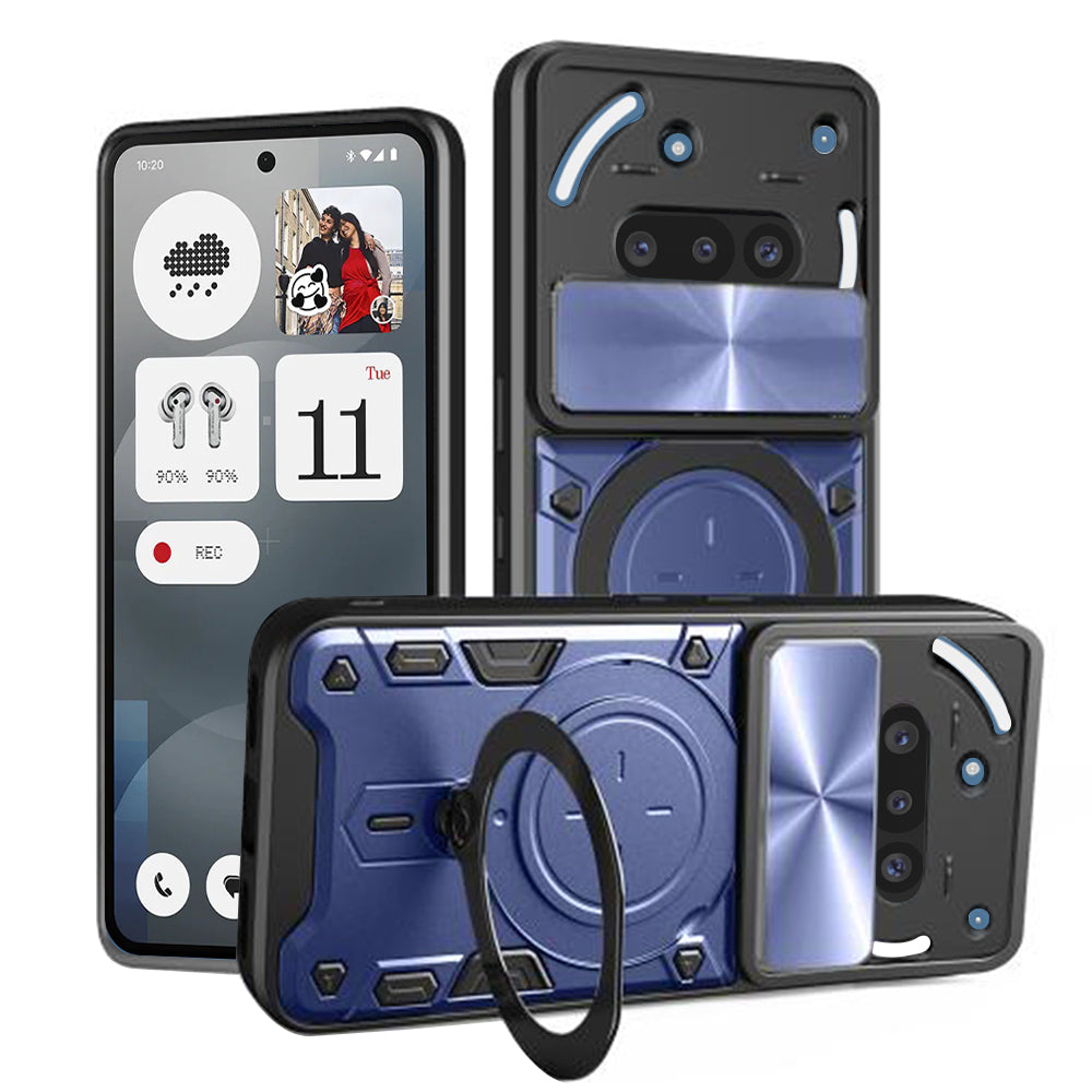 Case for Nothing Phone (3a), Techsuit, CamGuard Pro, Blue