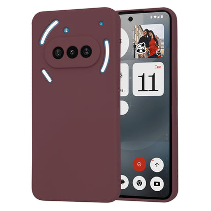 Case for Nothing Phone (3a), Techsuit, SoftFlex, Burgundy
