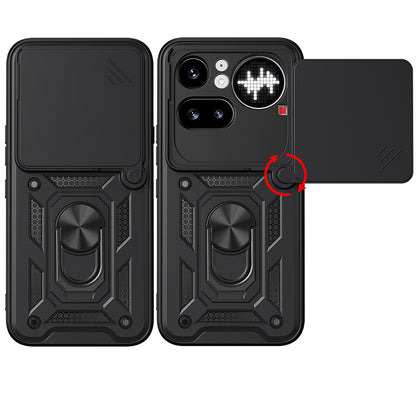 Case for Nothing Phone (4a) Pro, Techsuit, CamShield, Blue
