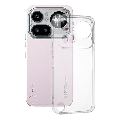 Case for Nothing Phone (4a) Pro, Techsuit, Clear, Transparent