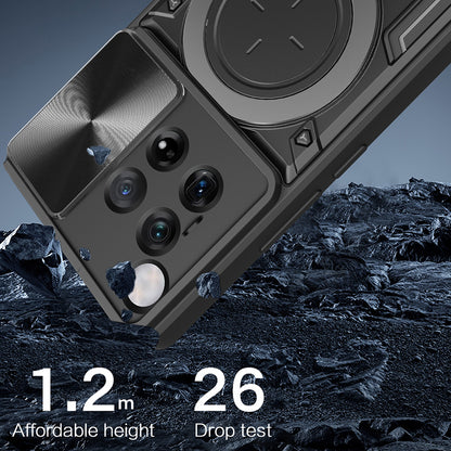 Case for OnePlus 12, Techsuit, CamGuard Pro, Black