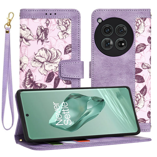 Case for OnePlus 12, Techsuit, FlipCraft, Purple