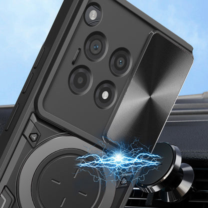 Case for OnePlus 12R, Techsuit, CamGuard Pro, Rose Gold