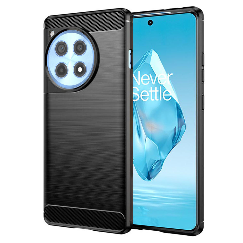 Case for OnePlus 12R, Techsuit, Carbon, Black