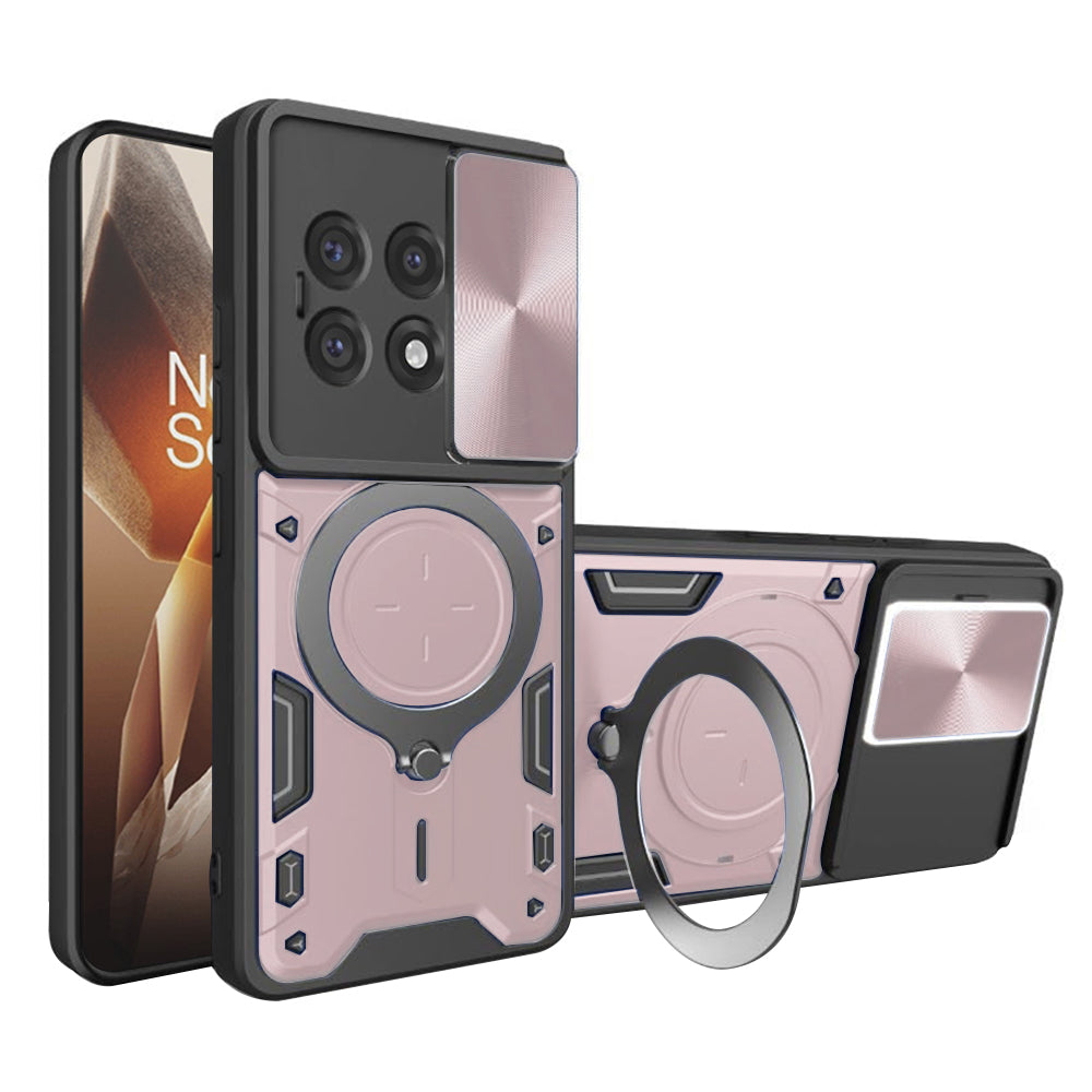 Case for OnePlus 13R, Techsuit, CamGuard Pro, Rose Gold