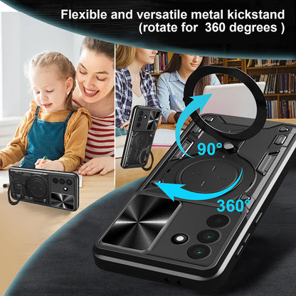 Case for OnePlus 13R, Techsuit, CamGuard Pro, Rose Gold