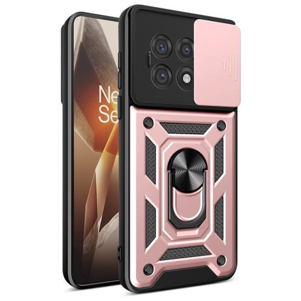 Case for OnePlus 13R, Techsuit, CamShield, Pink
