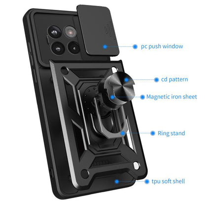 Case for OnePlus 13R, Techsuit, CamShield, Pink