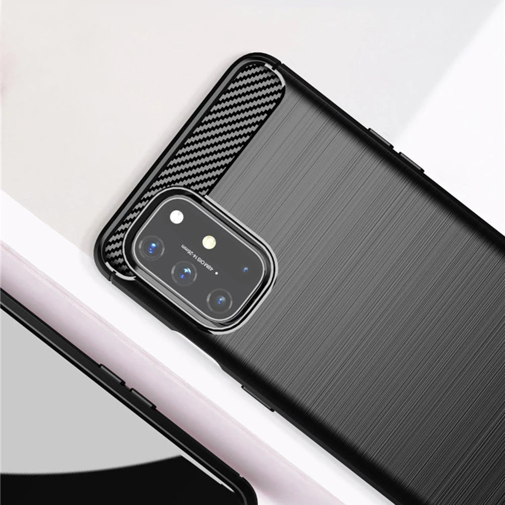 Case for OnePlus 8T, Techsuit, Carbon, Black