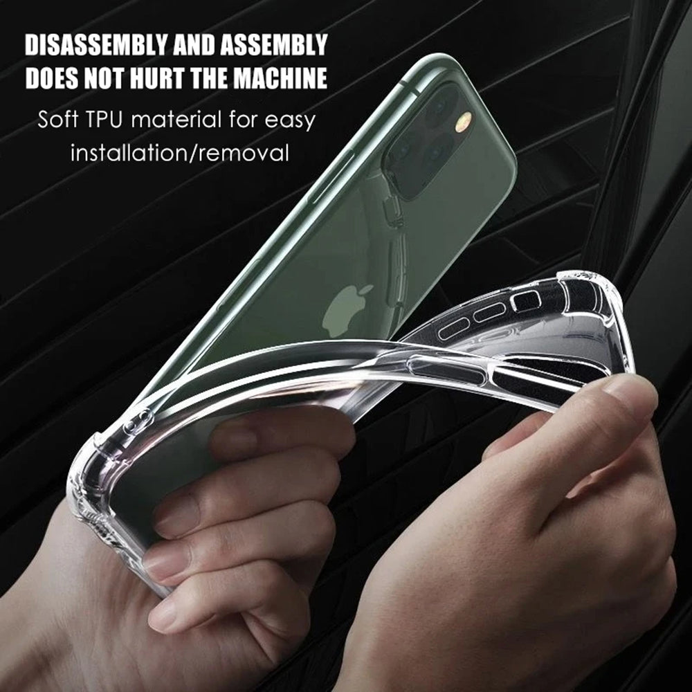 Case for OnePlus 8T, Techsuit, Shockproof Clear, Transparent
