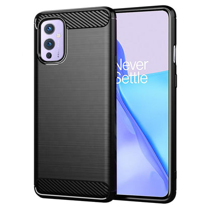 Case for OnePlus 9, Techsuit, Carbon, Black