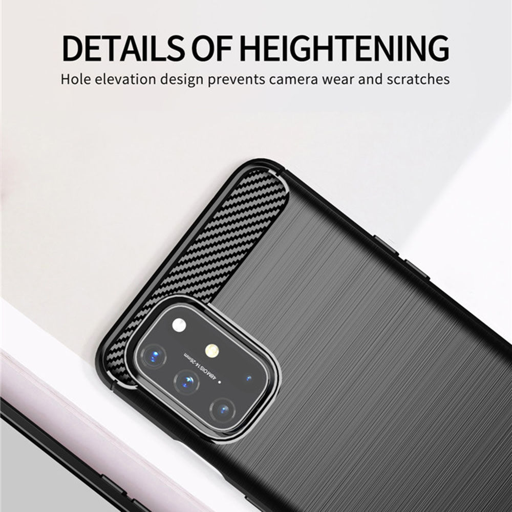 Case for OnePlus 9, Techsuit, Carbon, Black