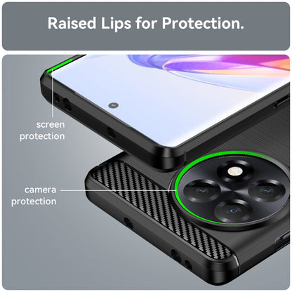 Case for OnePlus Ace 2 / 11R, Techsuit, Carbon, Black