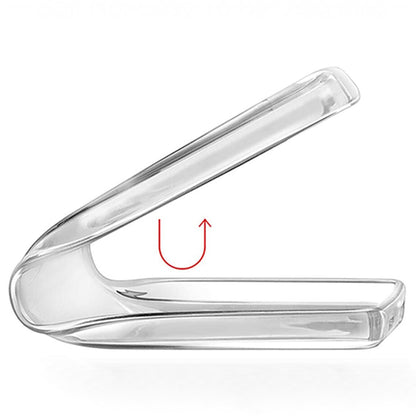 Case for OnePlus Ace 2 / 11R, Techsuit, Clear, Transparent