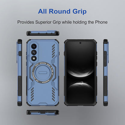 MagSafe Case for OnePlus Nord 5, Techsuit, ArmorMag, Blue