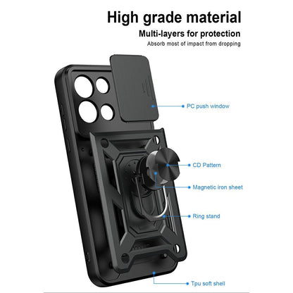 Case for OnePlus Nord 6, Techsuit, CamShield, Blue