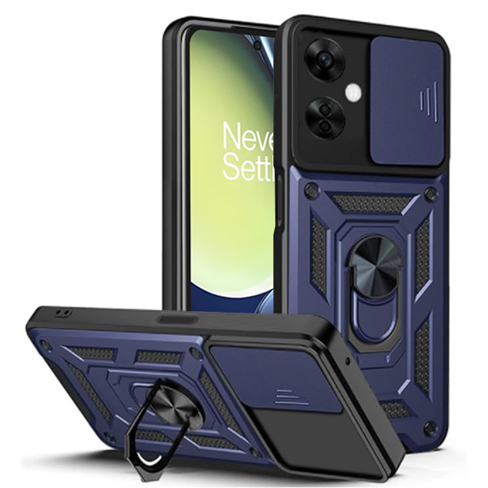 Case for OnePlus Nord CE 3 Lite, Techsuit, CamShield, Blue