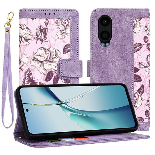Case for OnePlus Nord CE4 Lite, Techsuit, FlipCraft, Purple