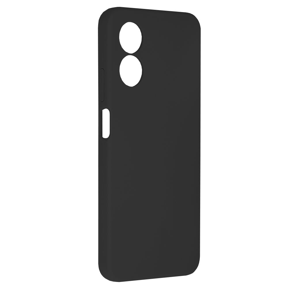 Case for Oppo A17, Techsuit, Soft Edge, Black