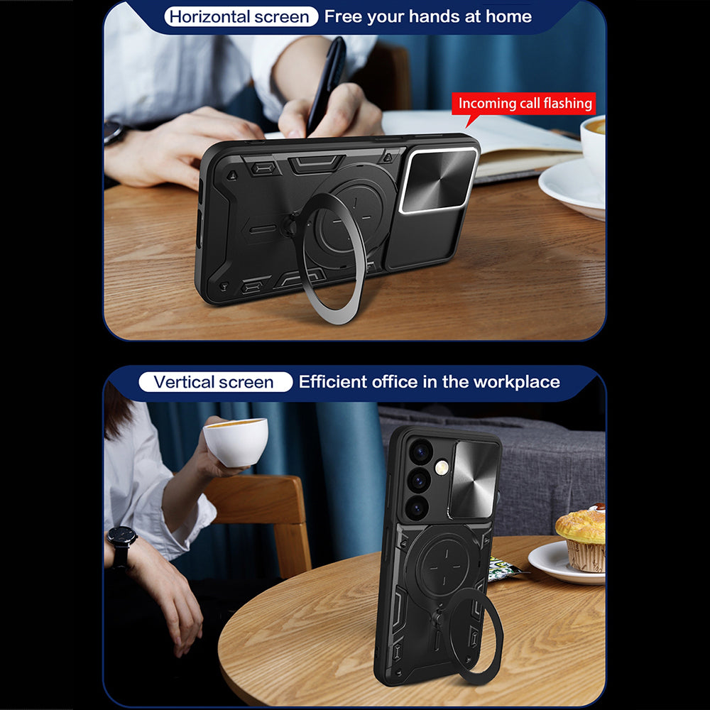 Case for Oppo A3 4G / A3, Techsuit, CamGuard Pro, Black