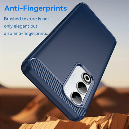 Case for Oppo A5 4G, Techsuit, Carbon, Blue