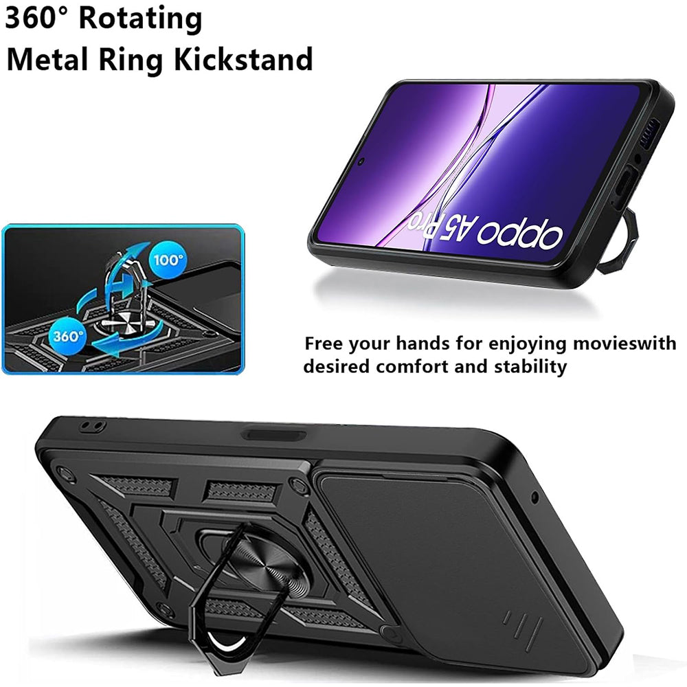 Case for Oppo A5 Pro 4G / A5 Pro, Techsuit, CamShield, Blue