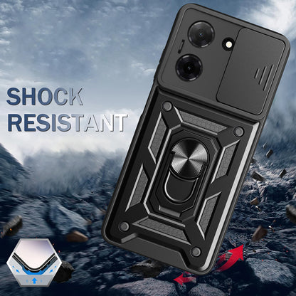 Case for Oppo A6 4G, Techsuit, CamShield, Black