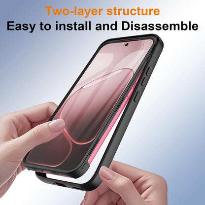 Case for Oppo A6 Pro 5G / A6 Pro 4G, Techsuit, ColorVerse 360, Black