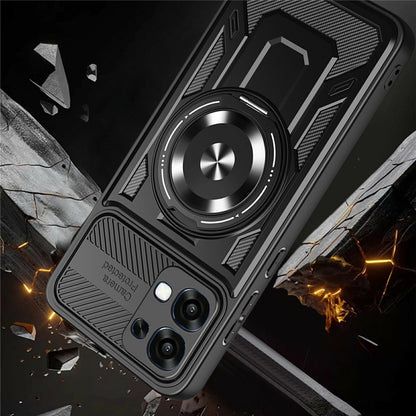 Case for Oppo A6 Pro 5G / A6 Pro 4G, Techsuit, RuggedCam, Gray