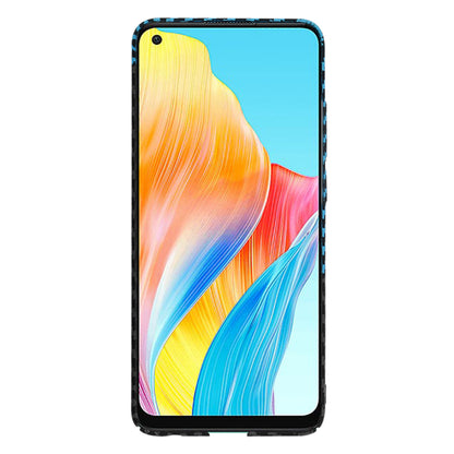Case for Oppo A78 4G, Techsuit, Carbonite FiberShell, Black Blue
