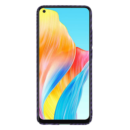 Case for Oppo A78 4G, Techsuit, Carbonite FiberShell, Purple