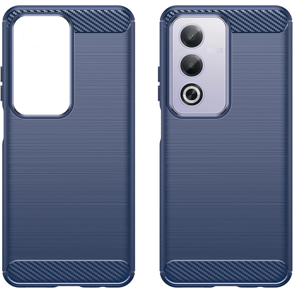 Case for Oppo A80, Techsuit, Carbon, Blue
