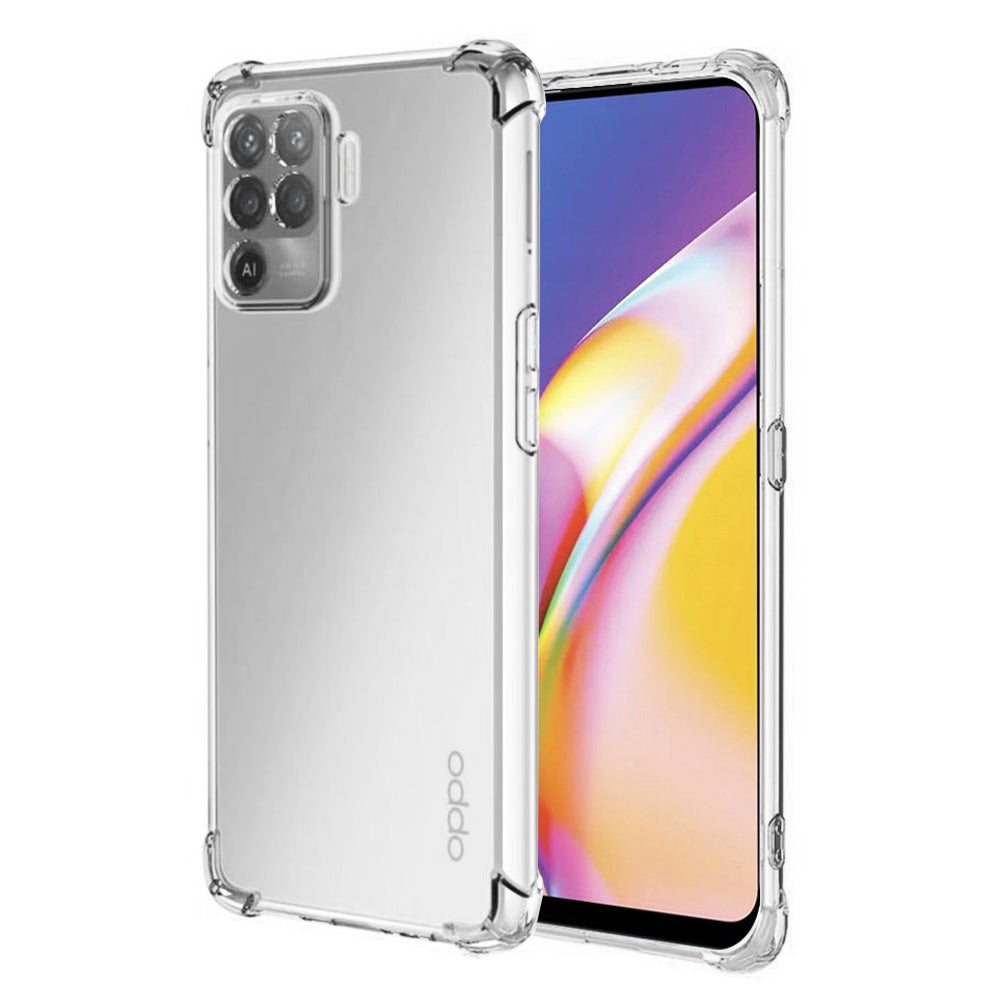 Case for Oppo A94 / Reno5 Lite, Techsuit, Shockproof Clear, Transparent