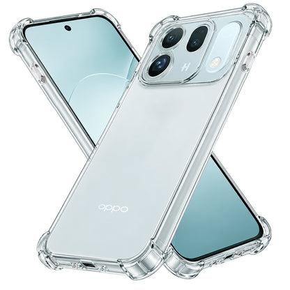 Case for Oppo Find X10, Techsuit, Shockproof Clear, Transparent