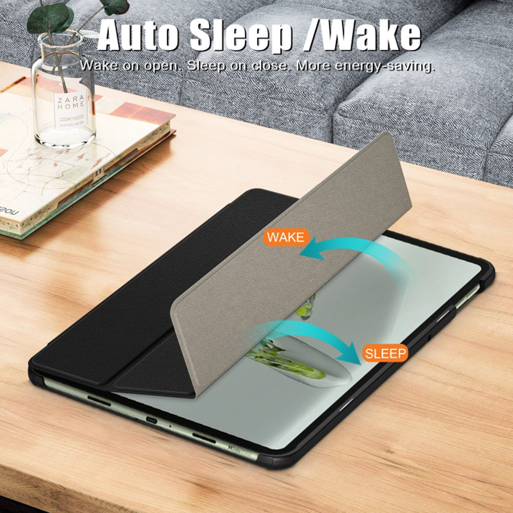 Case for Oppo Pad Air2 / Pad Neo / Pad Go, Techsuit, FoldPro, Black