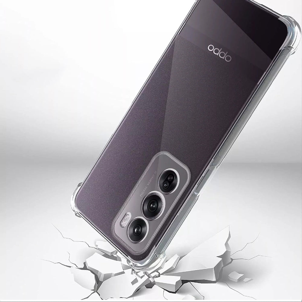 Case for Oppo Reno12 Pro, Techsuit, Shockproof Clear, Transparent