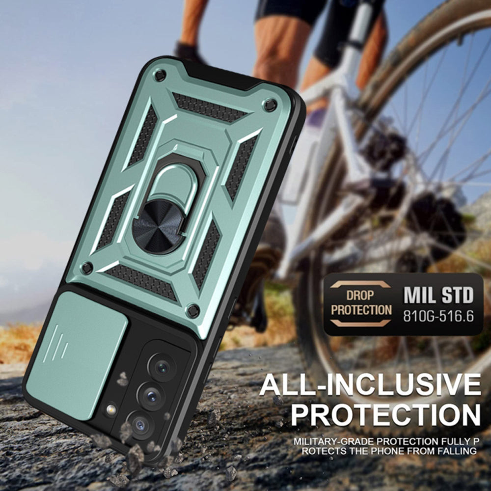 Case for Oppo Reno12, Techsuit, CamShield, Pink