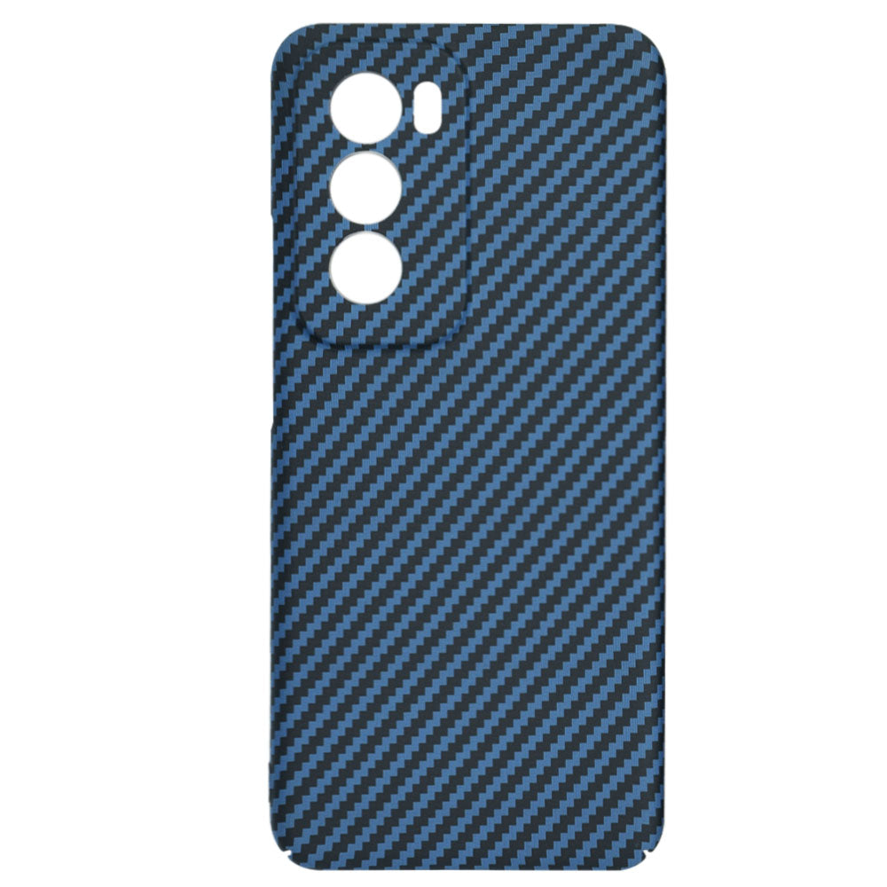 Case for Oppo Reno12, Techsuit, Carbonite FiberShell, Turquoise