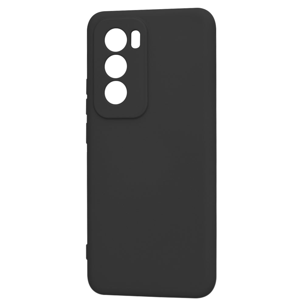 Case for Oppo Reno12, Techsuit, SoftFlex, Black
