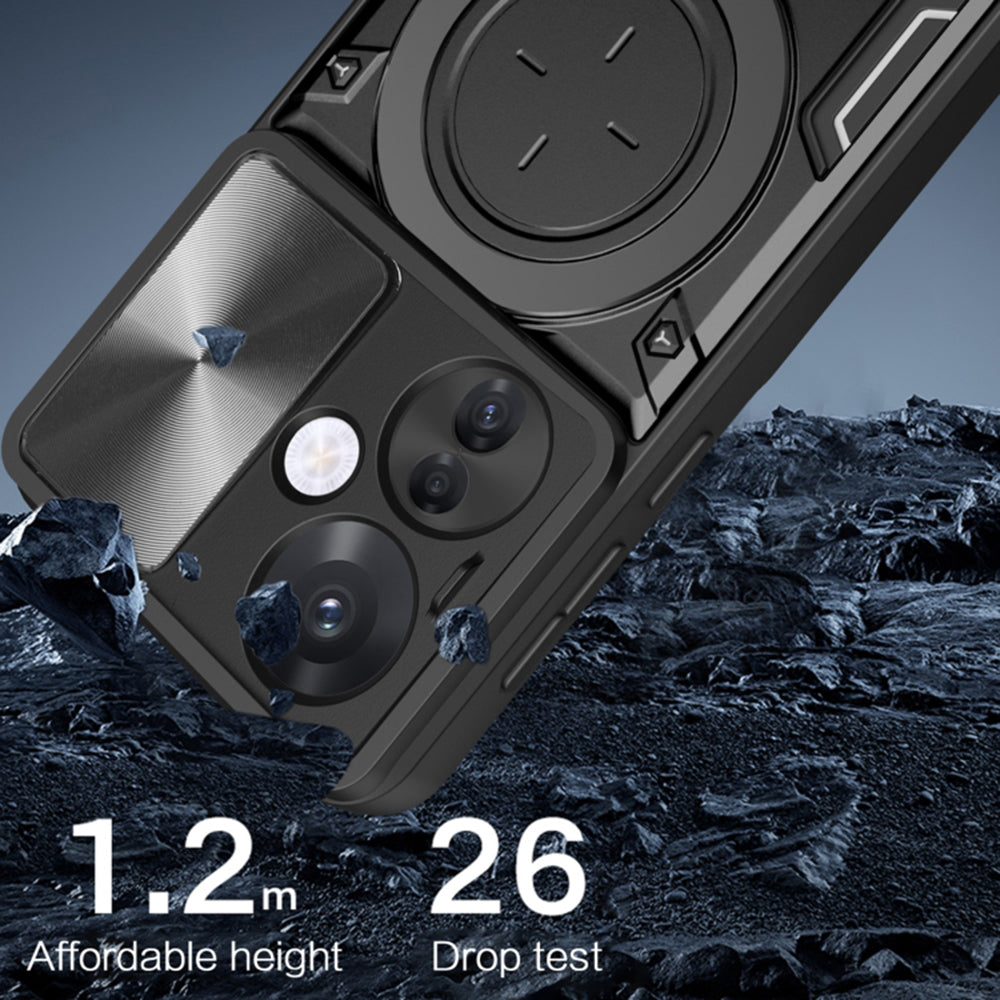 Case for Oppo Reno13 Pro, Techsuit, CamGuard Pro, Blue