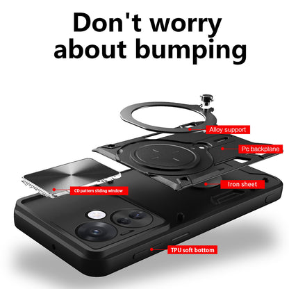 Case for Oppo Reno13 Pro, Techsuit, CamGuard Pro, Black