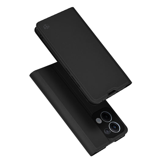 Case for Oppo Reno13, Techsuit, Magskin Book, Black