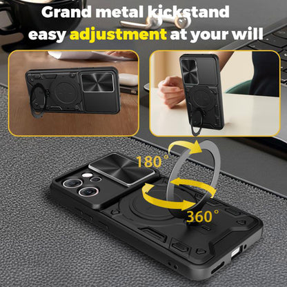 Case for Oppo Reno14 FS 5G / Reno14 F, Techsuit, CamGuard Pro, Black