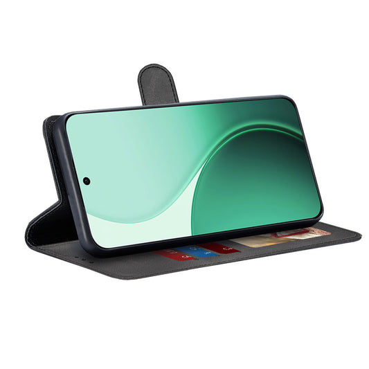 Case for Oppo Reno14, Techsuit, Diary Book, Black